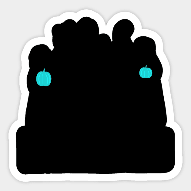 Teal Pumpkin Thanksgiving Sticker by DANPUBLIC